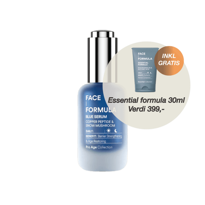 KAMPANJE Face Formula Blue Serum 30ml - få med gave